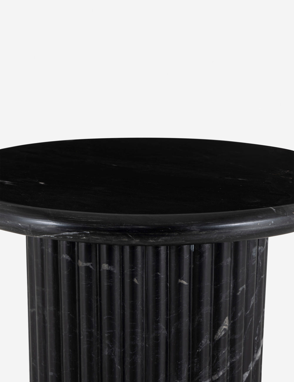 Mercer Round Marble Side Table