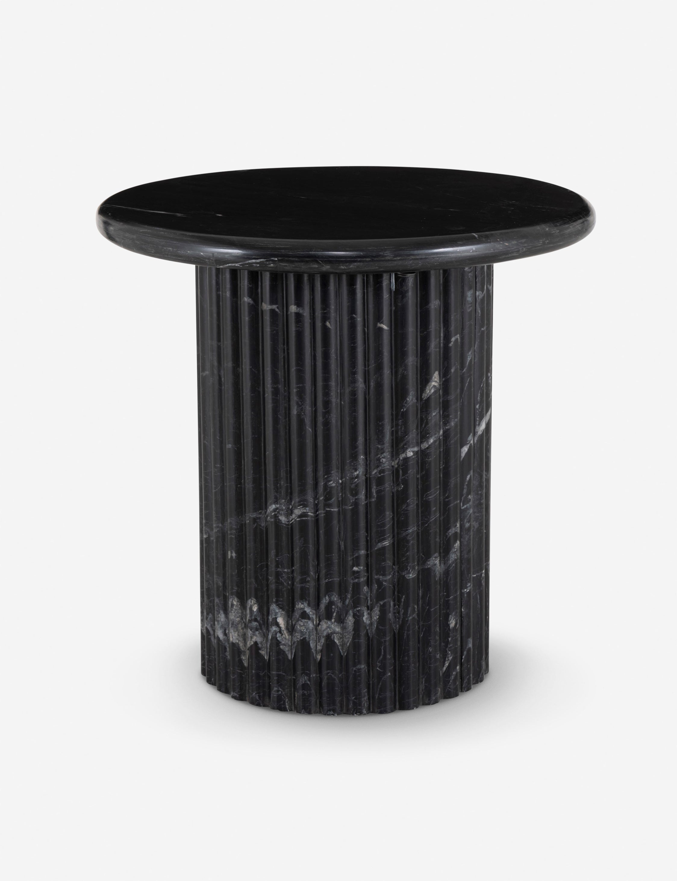Mercer Round Marble Side Table
