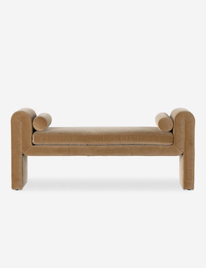Open Box: Rowe Bench, Buff Velvet