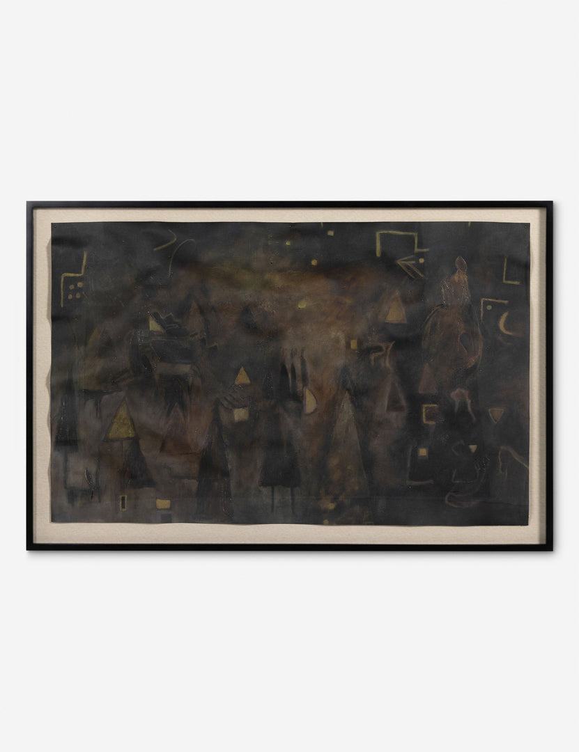 Cave Abstract Landscape Wall Art by Jess Engle