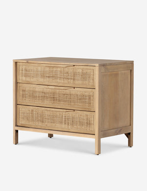 Open Box: Hannah 3-Drawer Nightstand, Natural