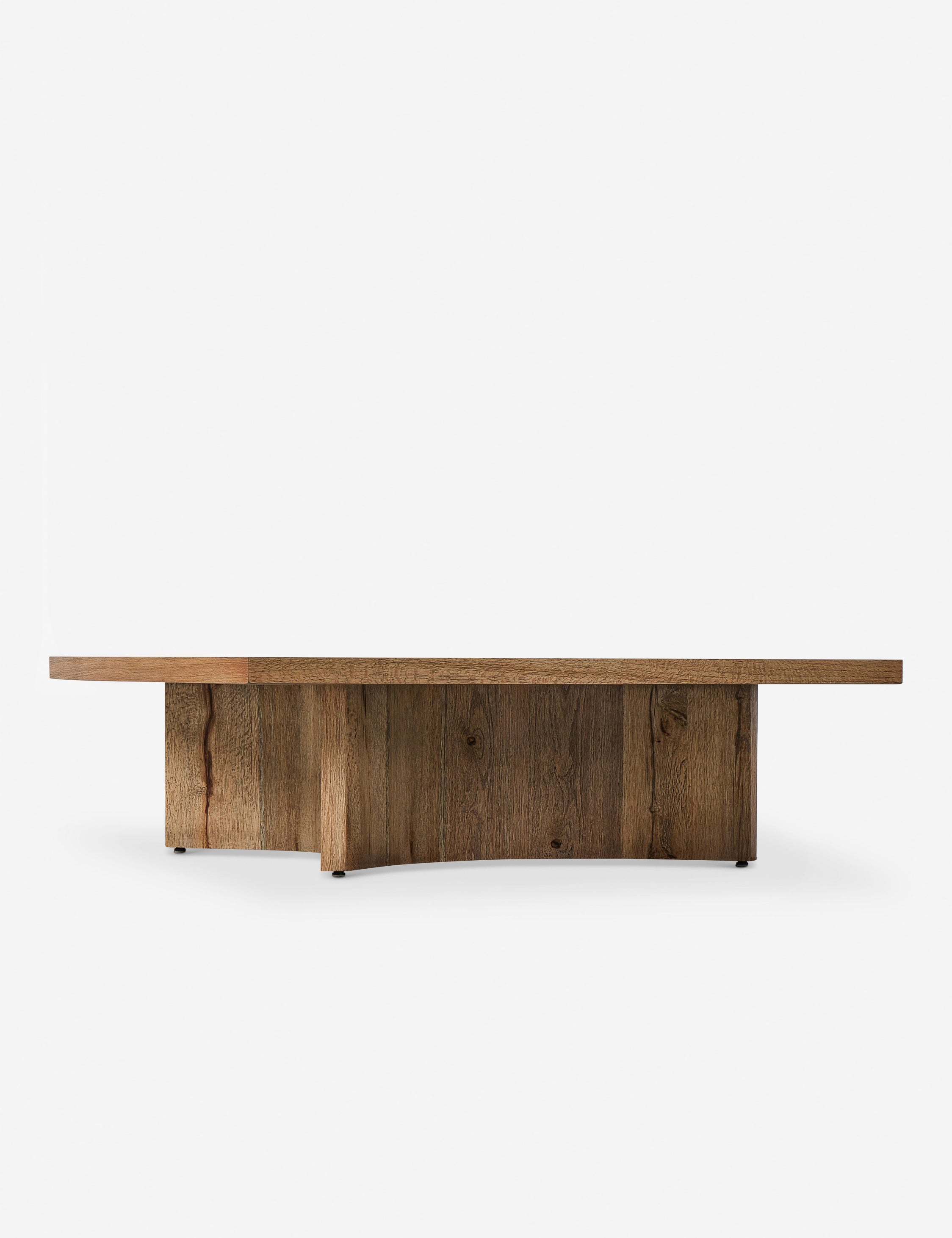 Natural Oak Square Coffee Table with Storage