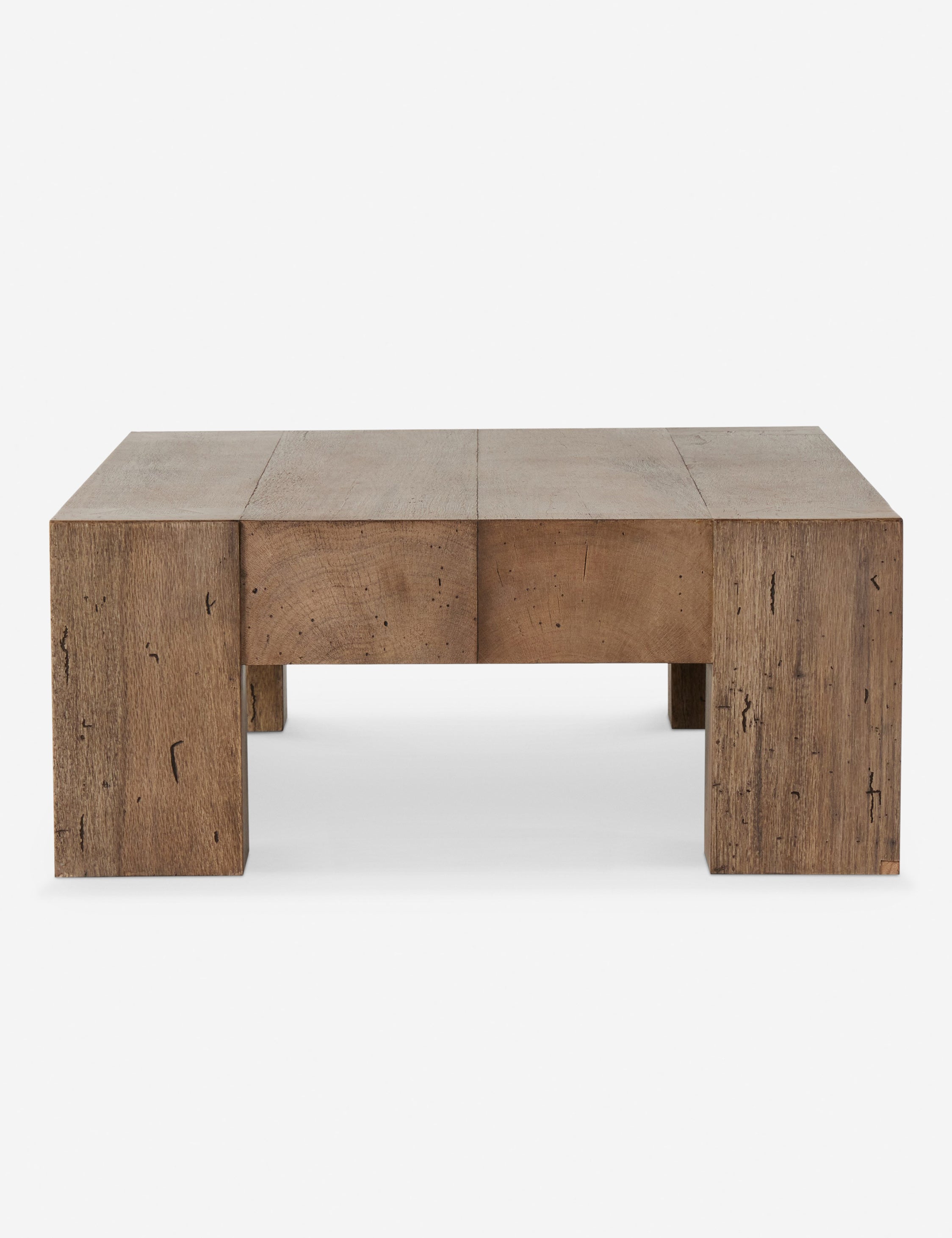 Image result for Bevan Distressed Wood Coffee Table