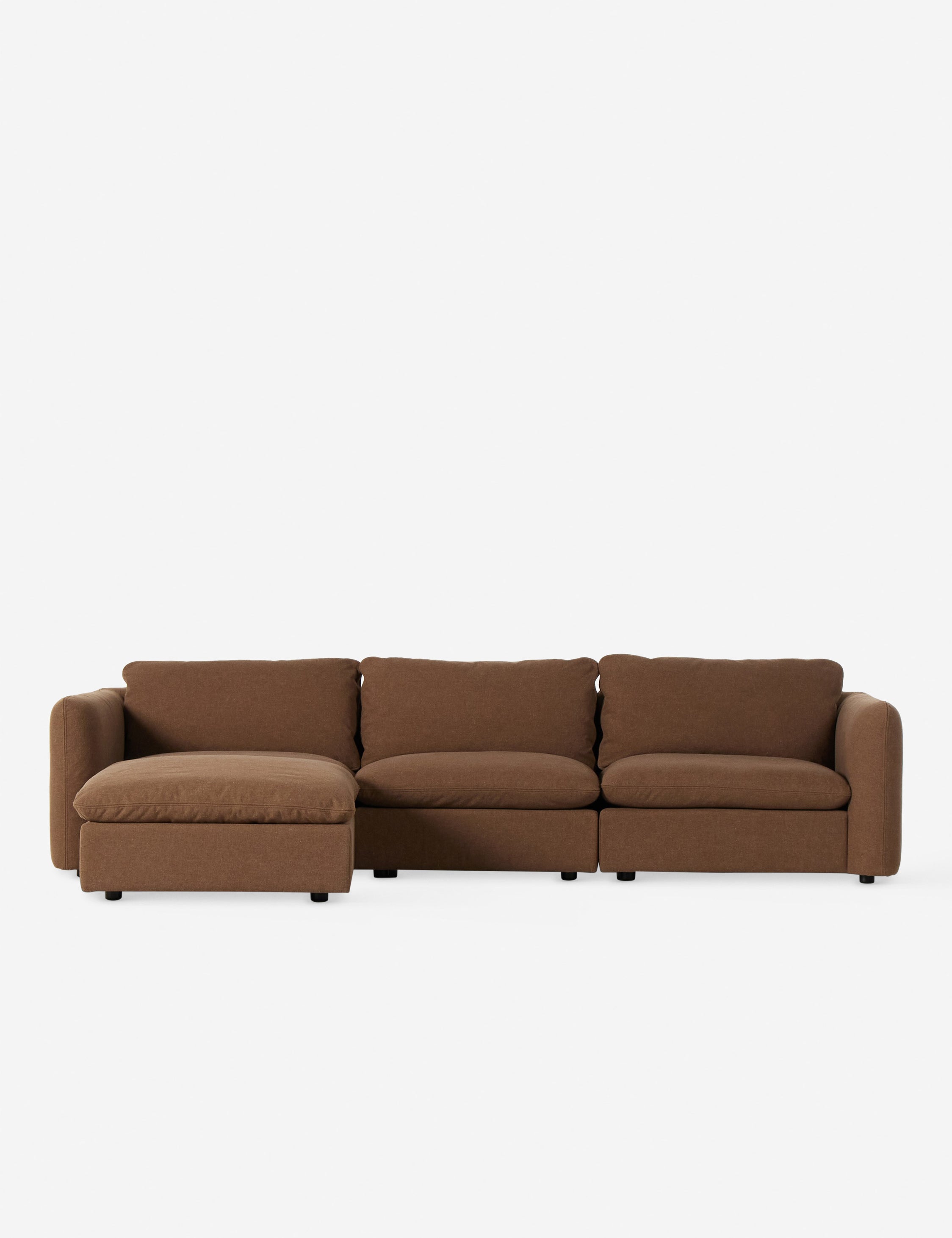 Verbena Sectional Sofa With Ottoman - Thumbnail 3