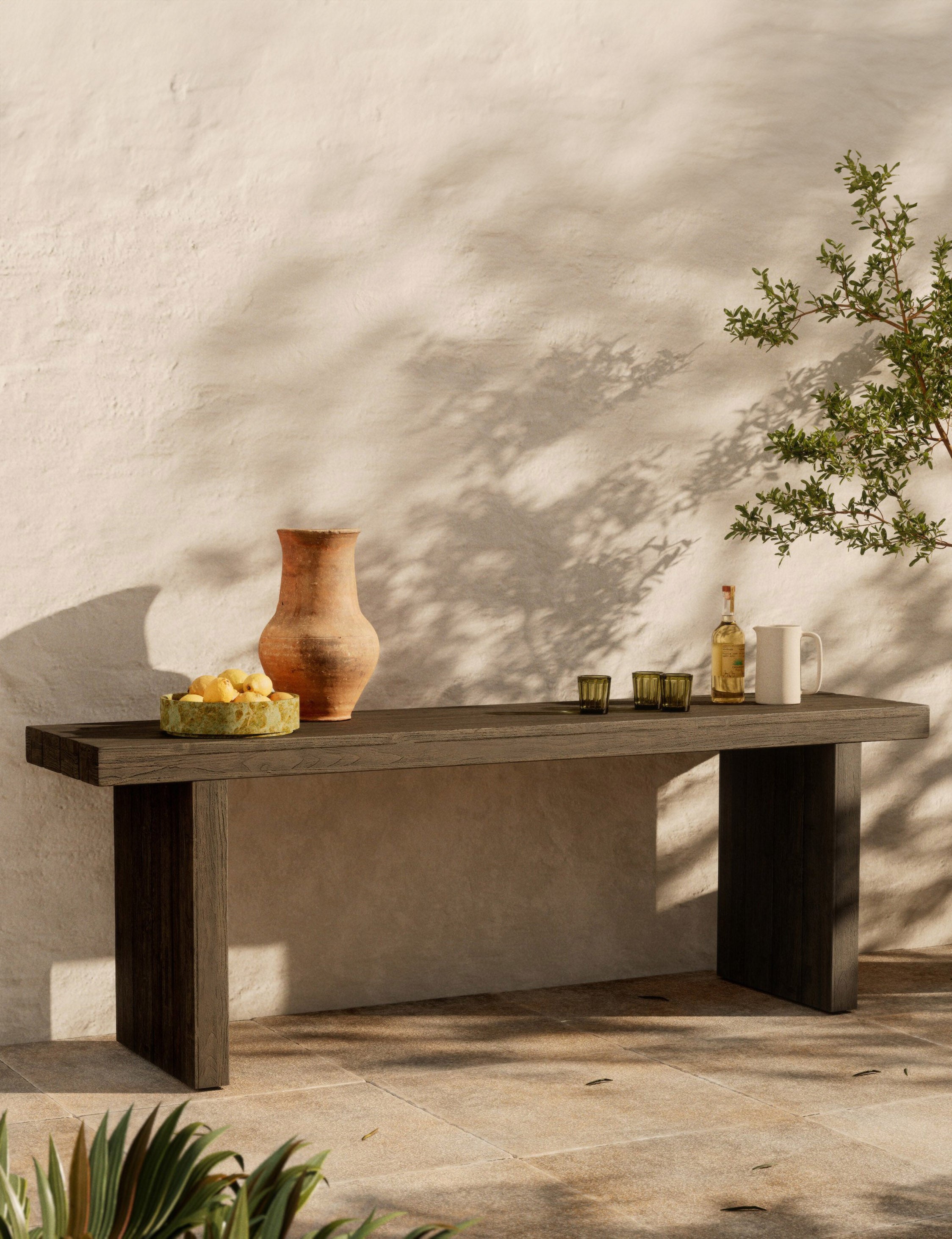 LANDGATHOME Squire Console Table - Thumbnail 4