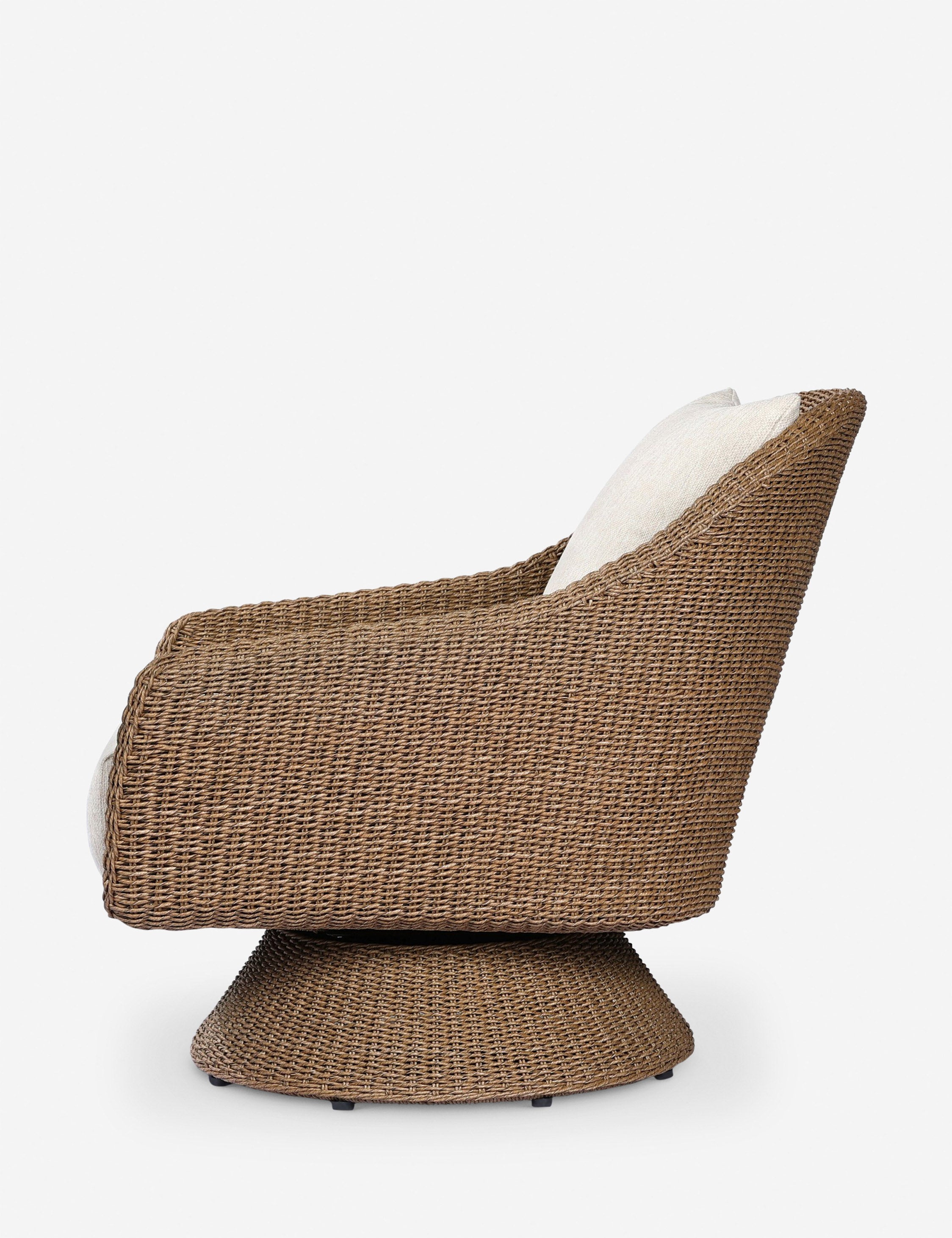 Chauncey Outdoor Swivel Chair - Thumbnail 4