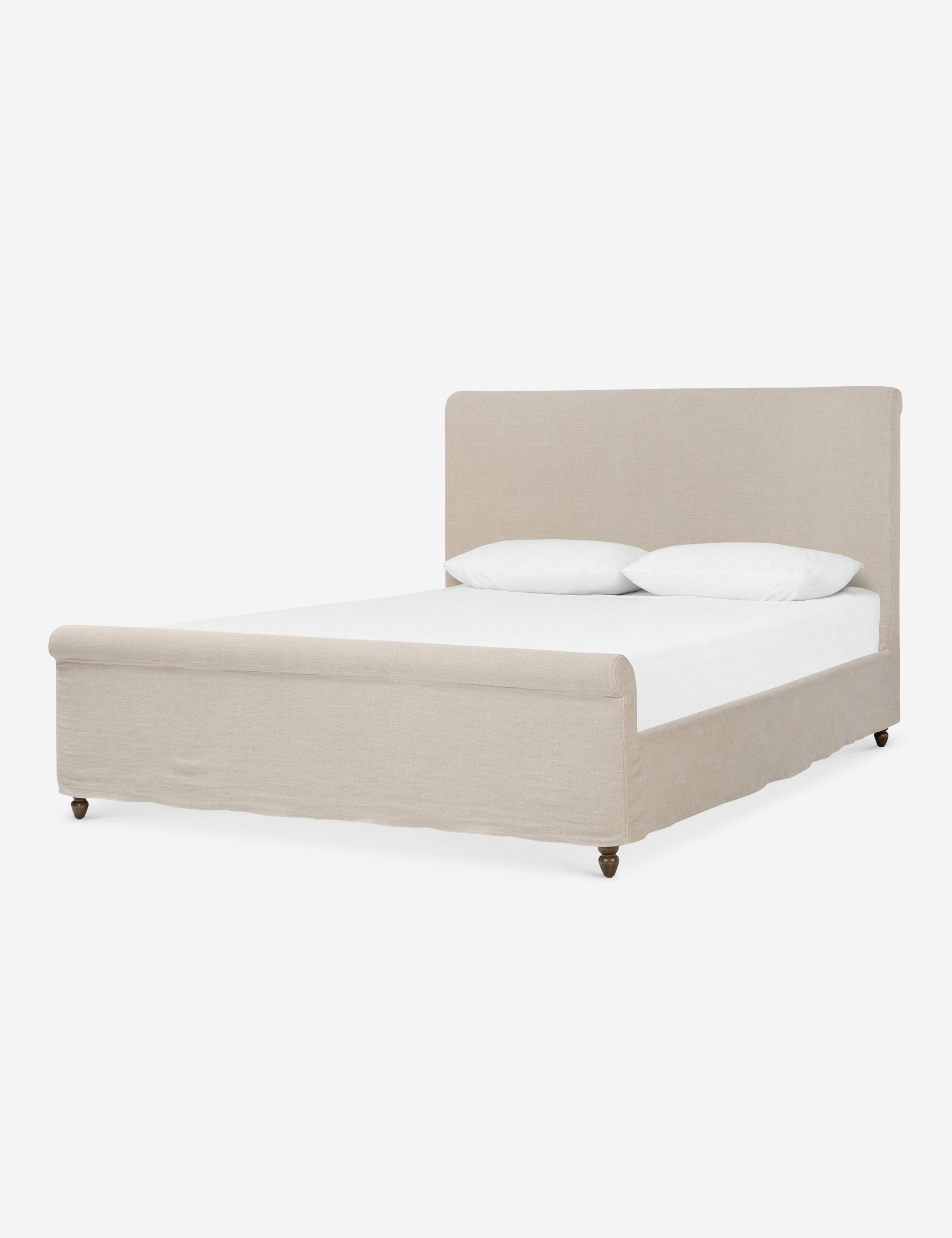 Amber Lewis x Four Hands Dalia Slipcover Bed - Thumbnail 3