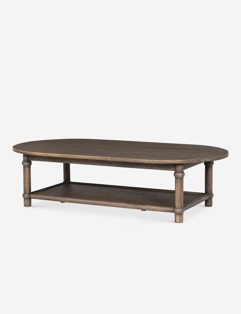 Charnes Oval Coffee Table by Amber Lewis x Four Hands