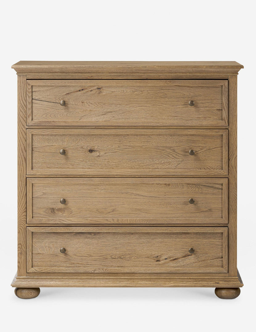 Geoffrey Tall Dresser by Four Hands Smoked Black Veneer Geoffrey Tall Dresser by Four Hands Smoked Black Veneer