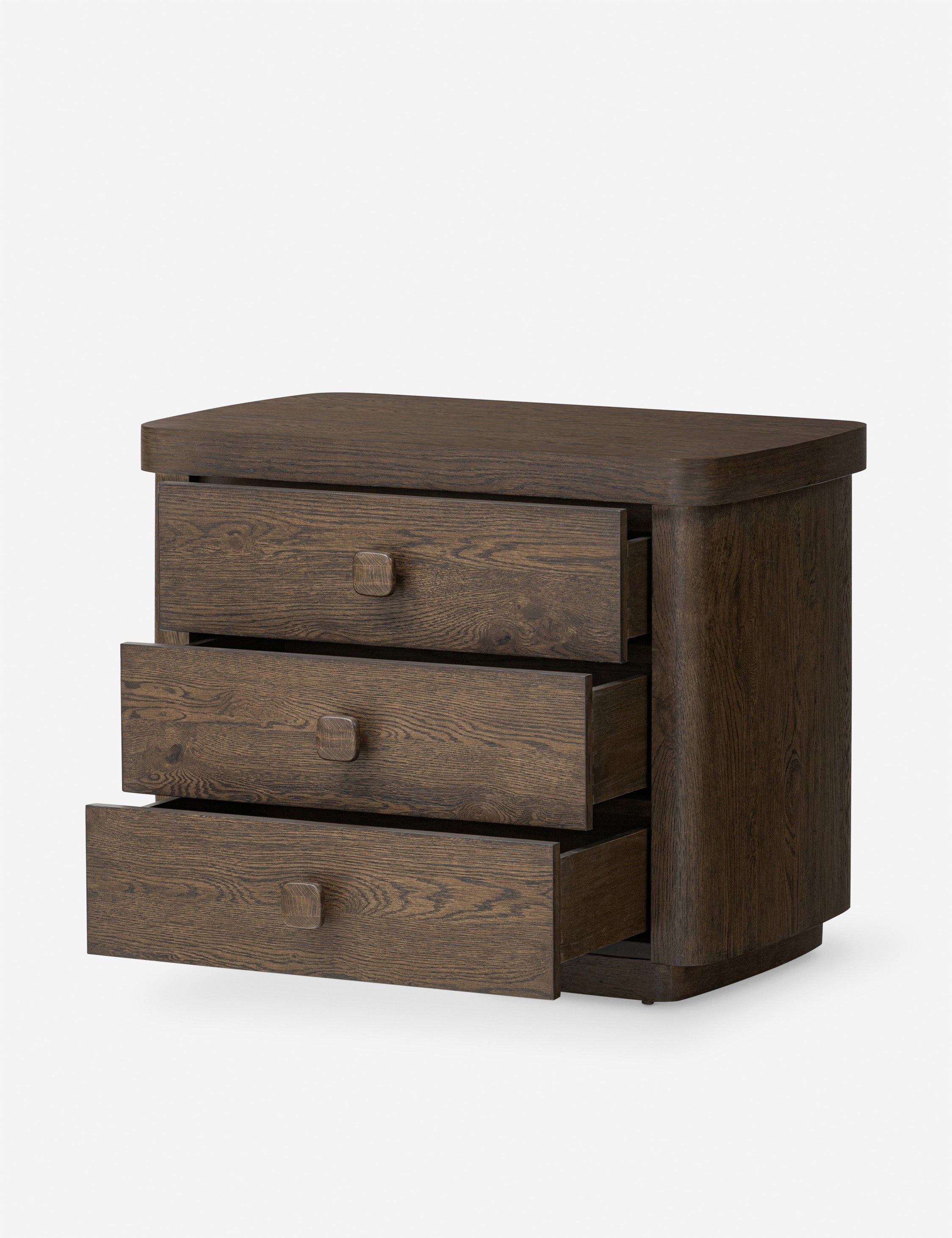 LANDGATHOME Rosaldo Nightstand - Thumbnail 2