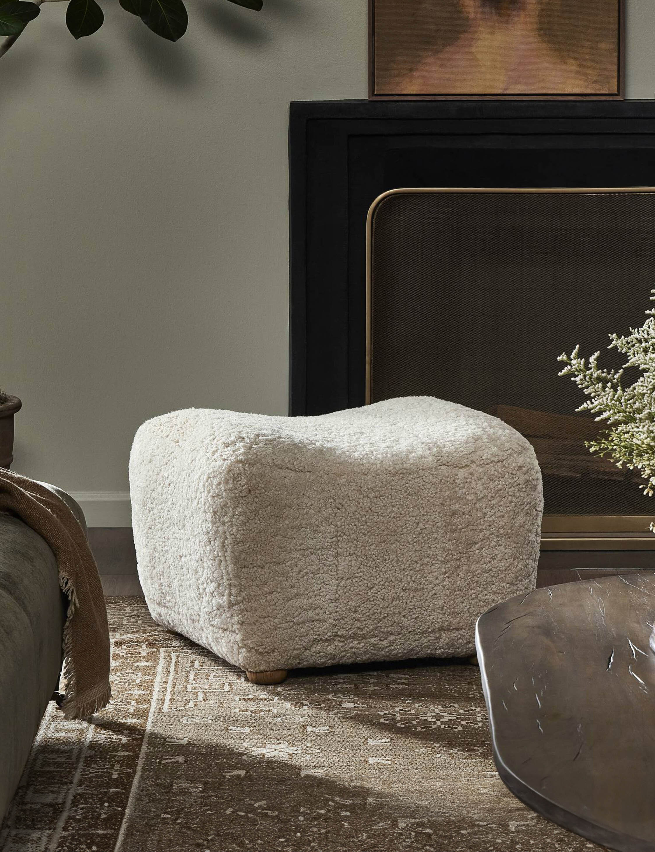 Oslo Ottoman by Amber Lewis x Four Hands