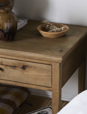 Open Box: Mott Nightstand, Worn Oak by Amber Lewis x Four Hands