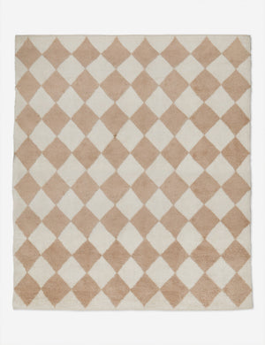 Cariad Hand-Knotted Wool Moroccan Shag Rug Swatch 18