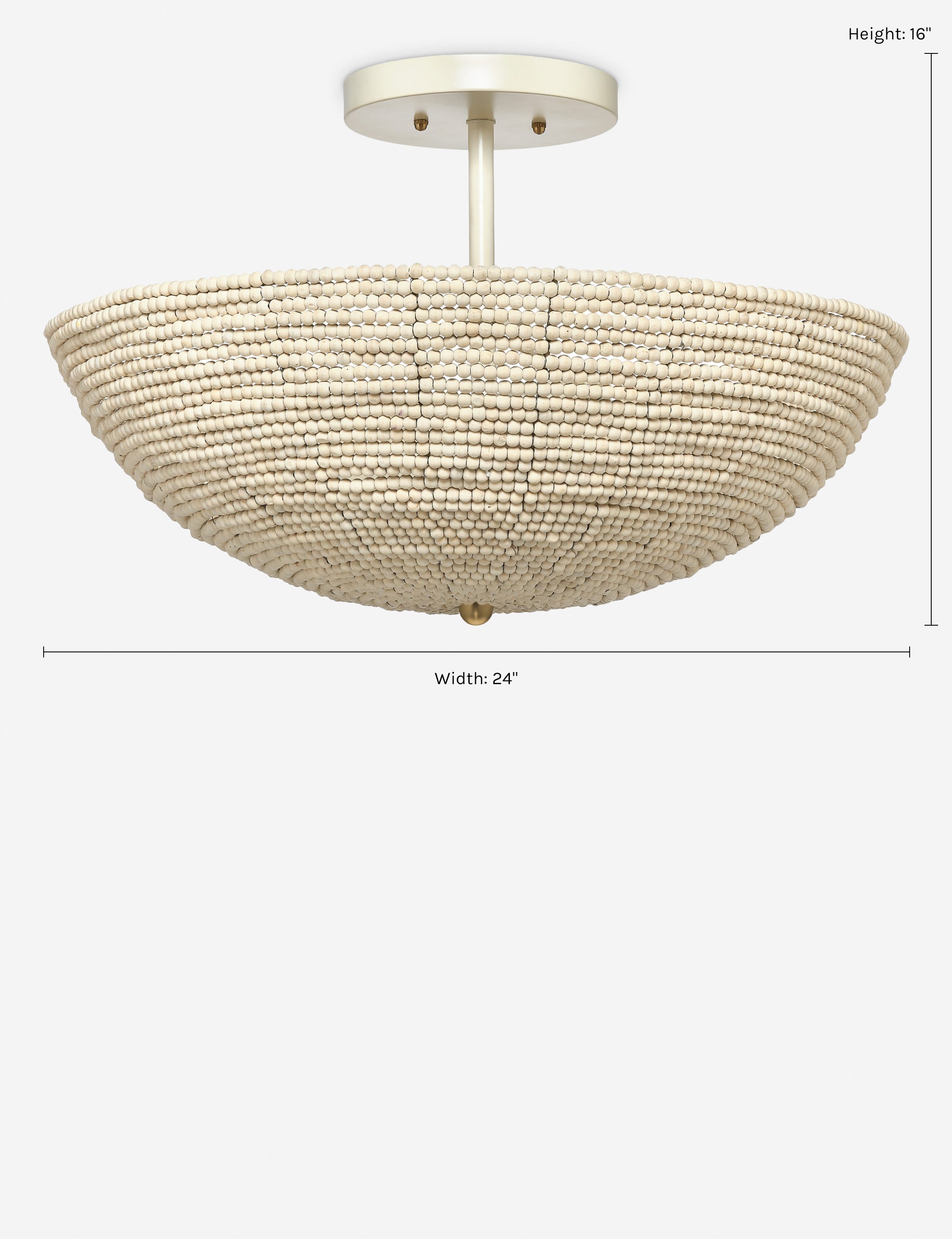 Essie Semi-Flush Mount Light - Thumbnail 2