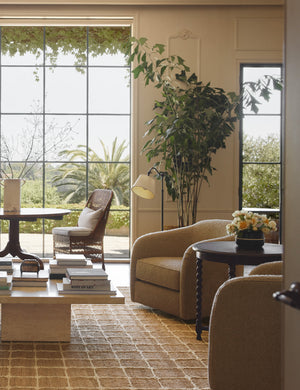 Faro Swivel Chair by DISC Interiors : Cafe Classic Velvet