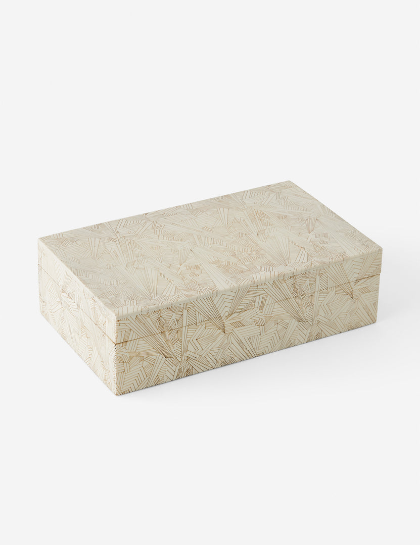 #size::large | Bergman resin decorative box.