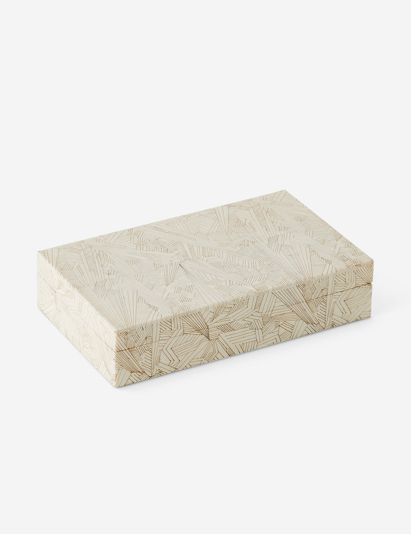 #size::small | Bergman resin decorative box.