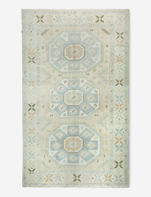 Vintage Turkish Hand-Knotted Wool Rug No. 381, 6'5