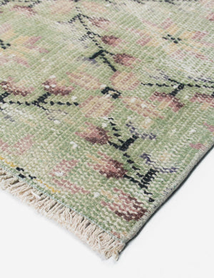 Vintage Turkish Hand-Knotted Wool Runner Rug No. 230, 2'4