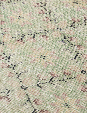 Vintage Turkish Hand-Knotted Wool Runner Rug No. 230, 2'4