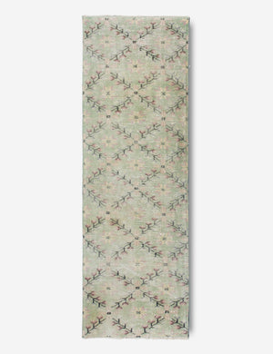 Vintage Turkish Hand-Knotted Wool Runner Rug No. 230, 2'4
