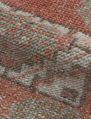 Vintage Turkish Hand-Knotted Wool Mini Rug No. 314, 1'11