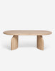 Ada Oval Oak Coffee Table