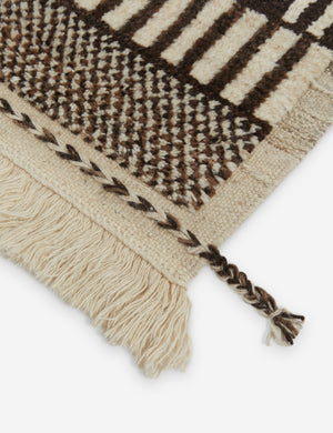 Allard Moroccan-Style Hand-Knotted Wool Rug Swatch