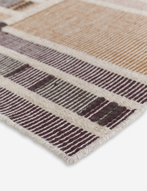 Anni Flatweave Wool Rug Swatch by Nina Freudenberger