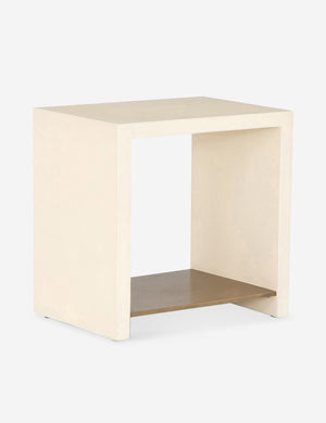 Angled view of the Aprilette Side Table