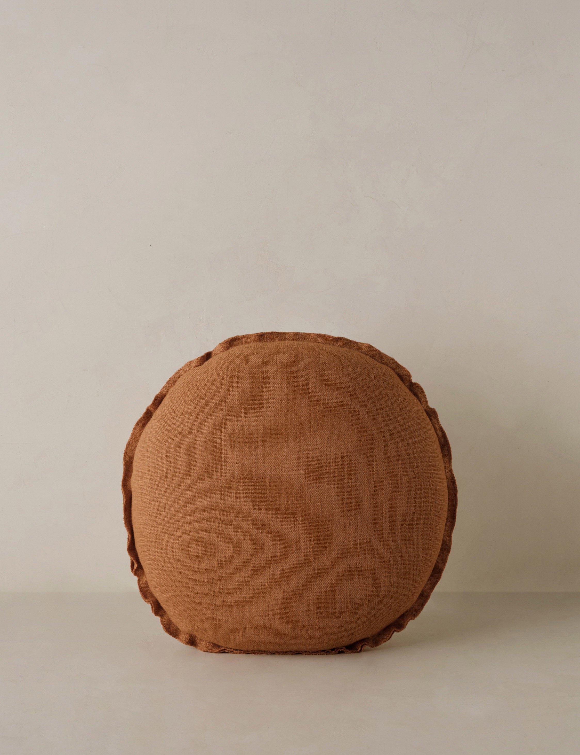 Arlo Linen Round Pillow