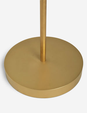 Close up of the base of the Arroyo Mixed-Material Floor Lamp by Elan Byrd.