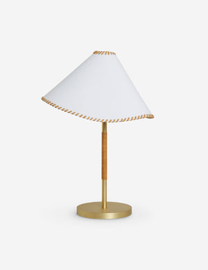 Arroyo Mixed-Material Table Lamp by Elan Byrd.