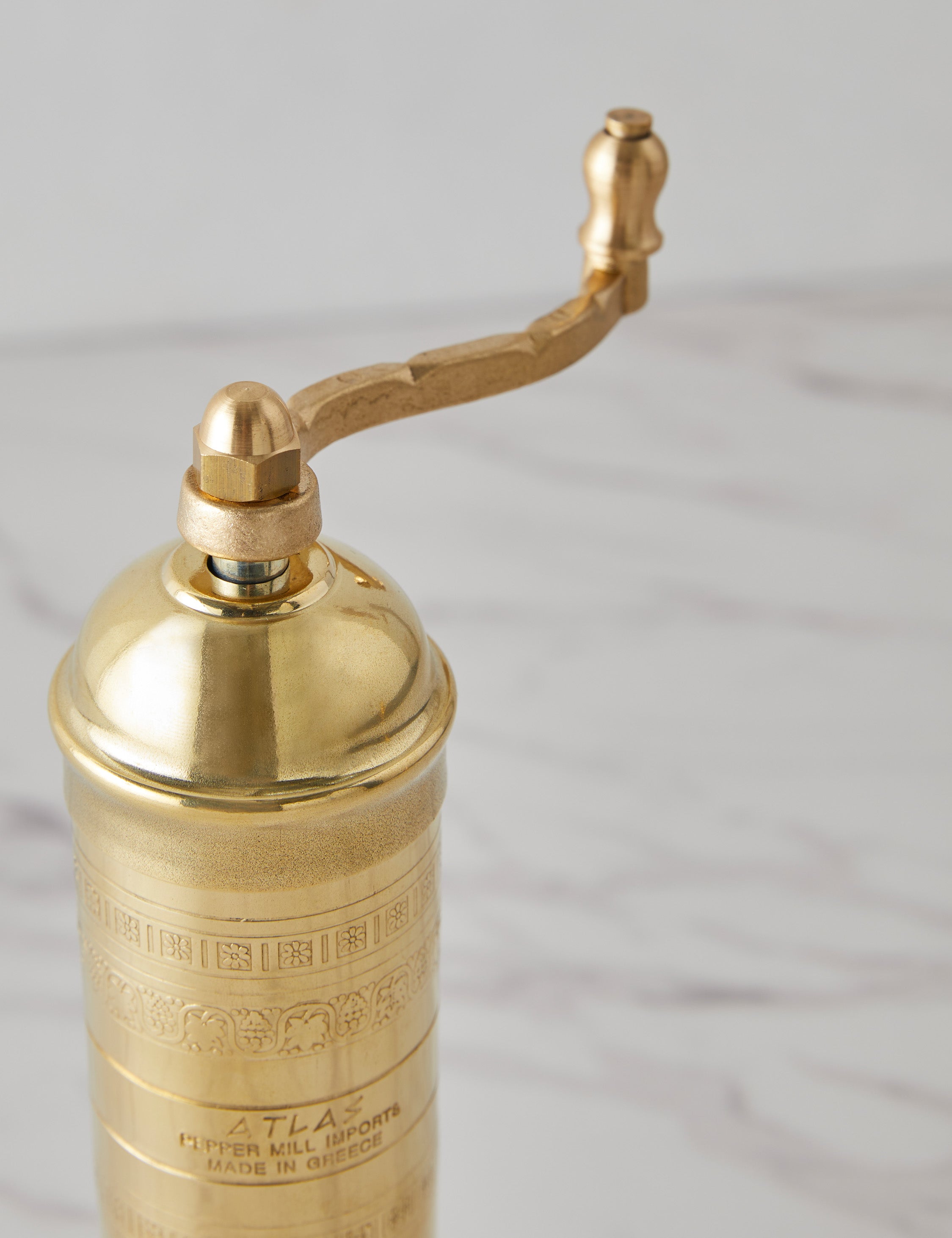 Atlas Brass Pepper Mill 11"