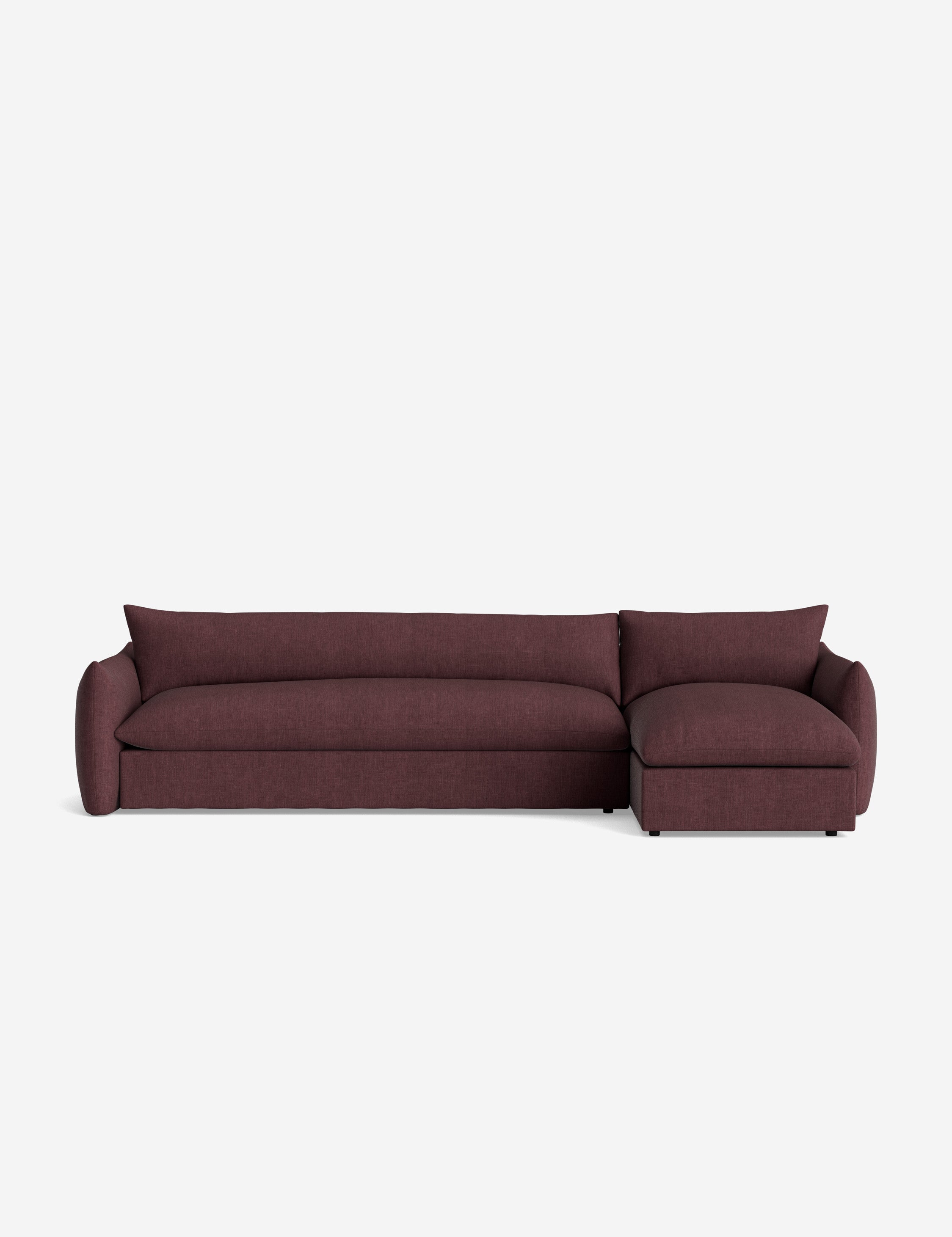 #color::oxblood-linen-weave #configuration::right-facing