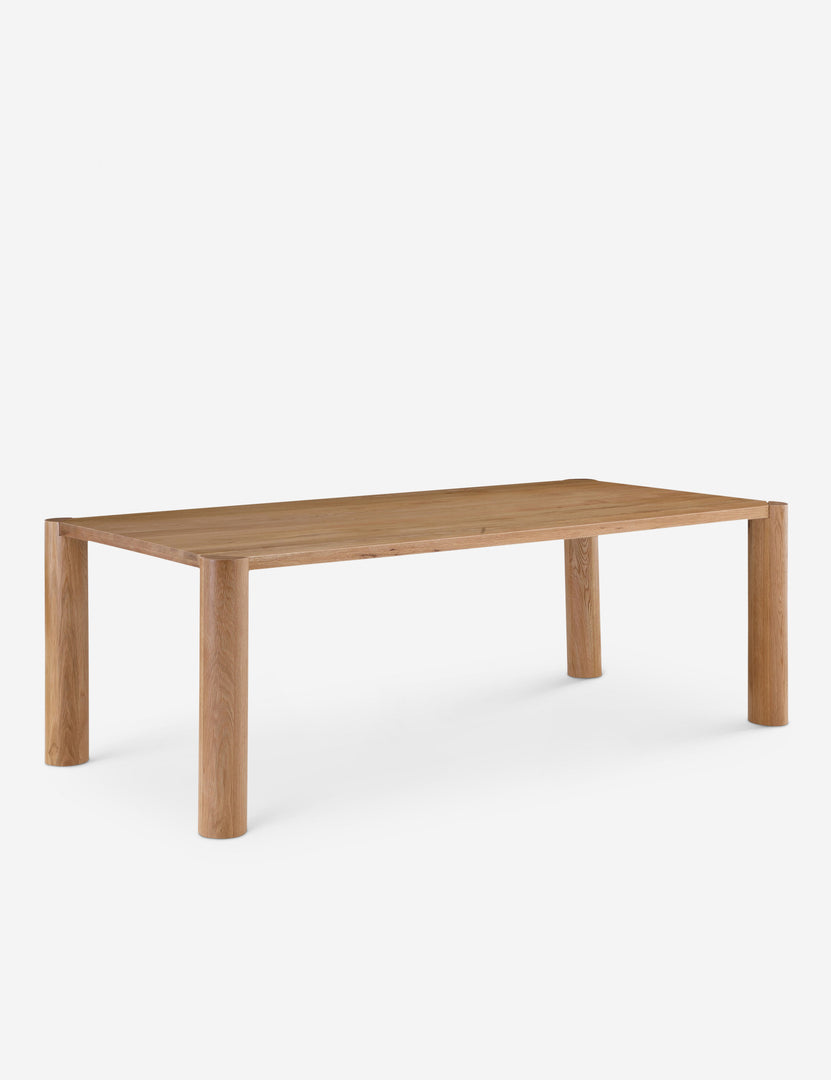 Kirk Oak Wood Dining Table
