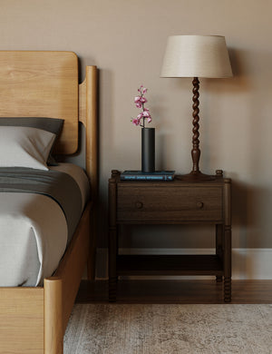 Open Box: Perth Nightstand, Brown
