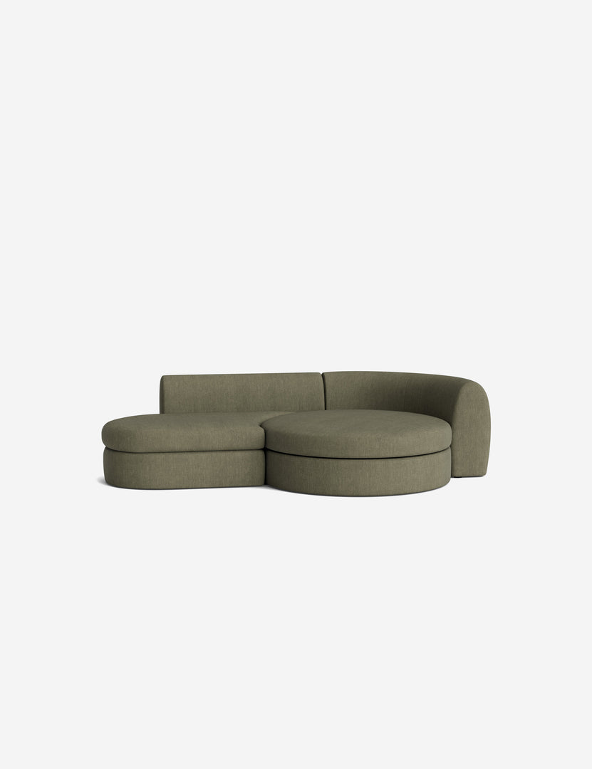 #color::sage-linen-weave #size::113-W #configuration::right-facing