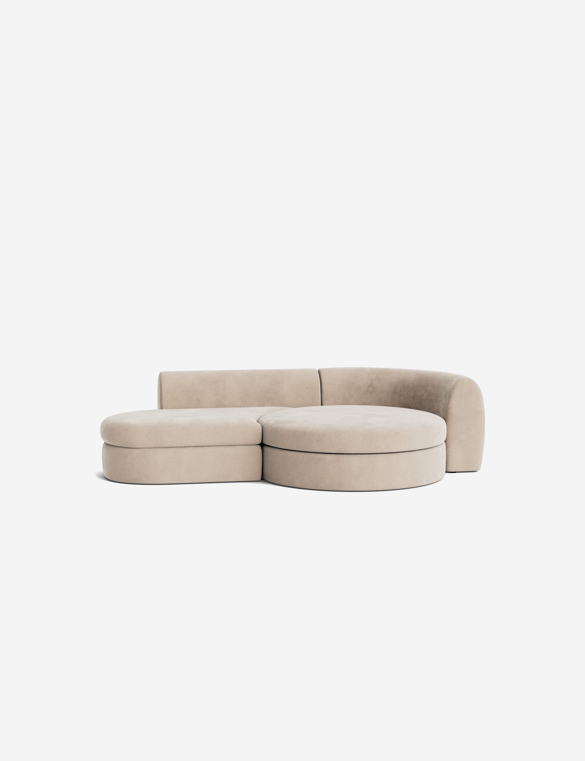 #color::sand-vintage-velvet #size::113-W #configuration::right-facing
