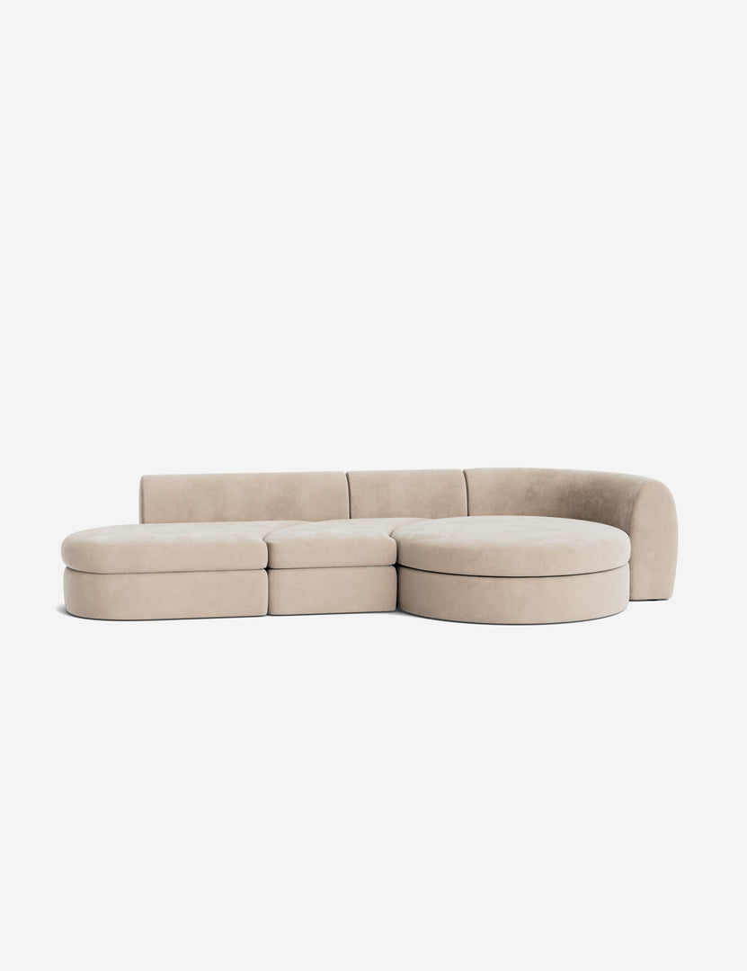 #color::sand-vintage-velvet #size::144-W #configuration::right-facing