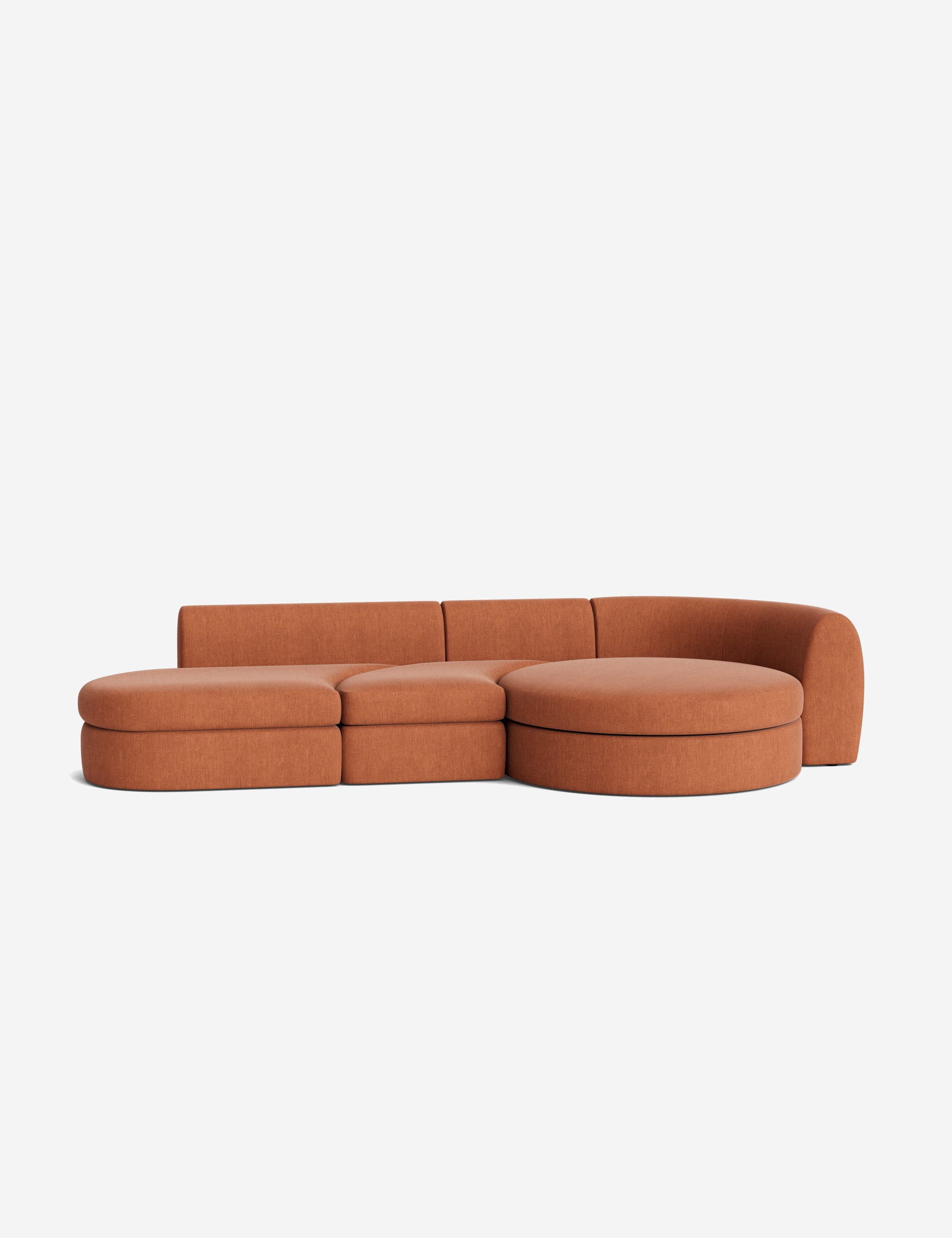 #color::terracotta-linen-weave #size::144-W #configuration::right-facing