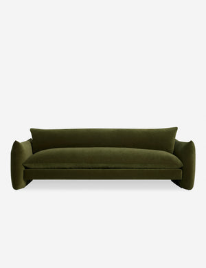 Open Box: Banks Sofa, Loden Velvet 84