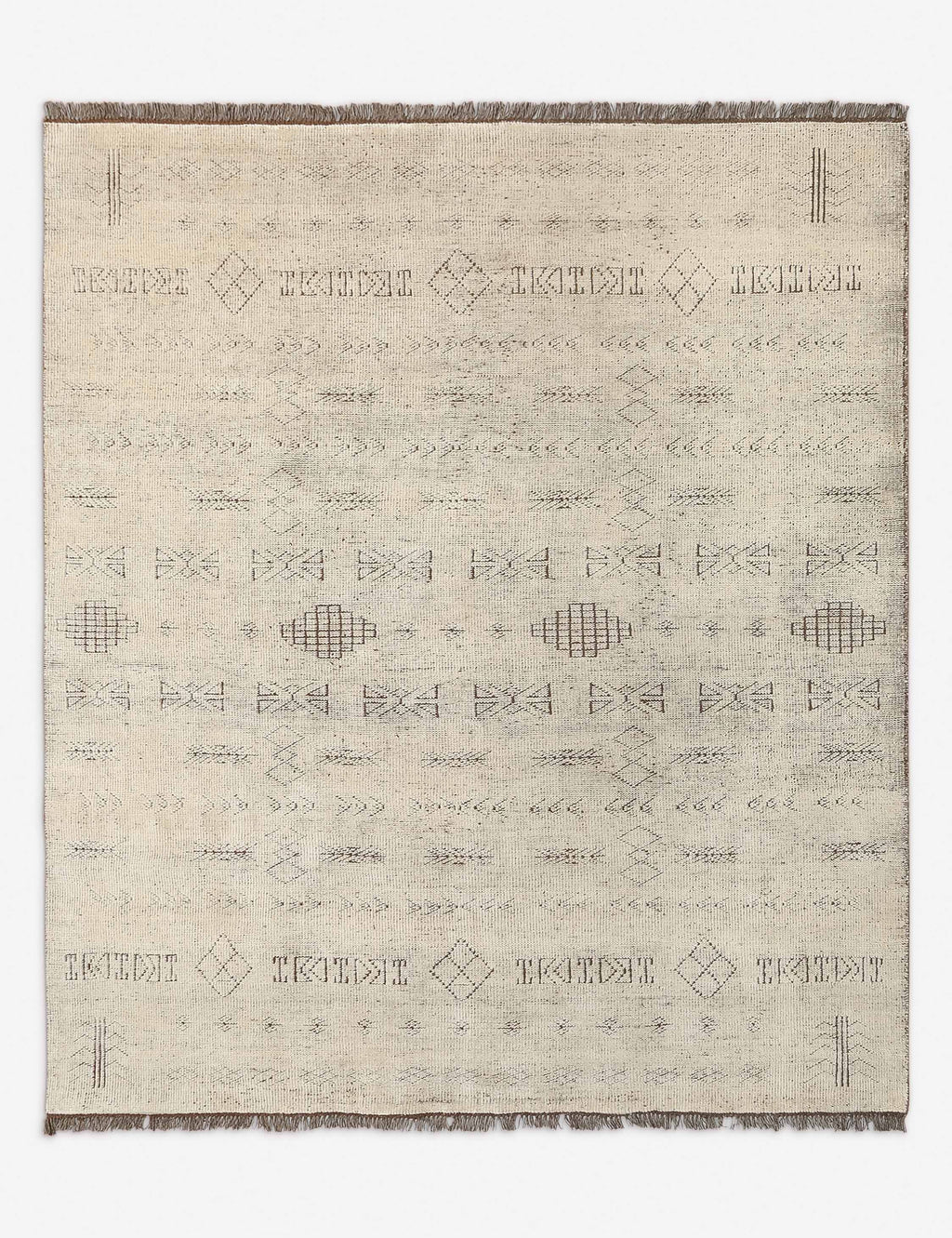 Belgian Hand-Knotted Wool Rug by Button Atelier x Co.House Designs