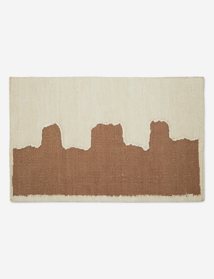 #size::2--x-3- | Butte Flatweave Linen Rug by Elan Byrd in size 2' x 3'.