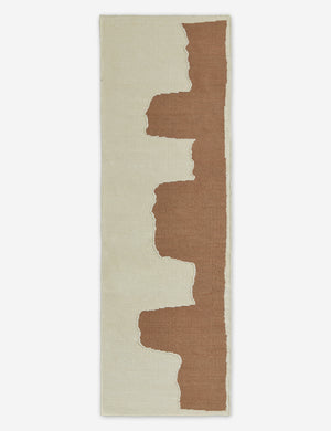 Butte Flatweave Linen Rug by Elan Byrd in the runner size.