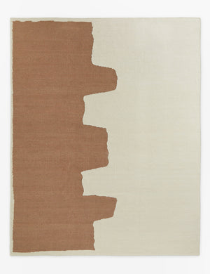 Butte Flatweave Linen Rug by Elan Byrd.