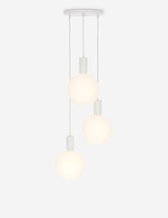 Alumina Triple Pendant Light by Tala
