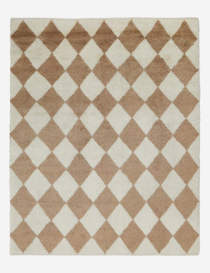 Cariad Hand-Knotted Wool Moroccan Shag Rug Swatch 18