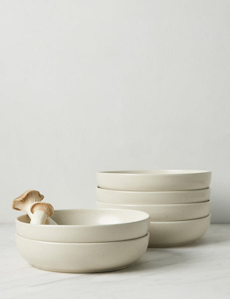 Pacifica Stoneware pasta bowls set of 6