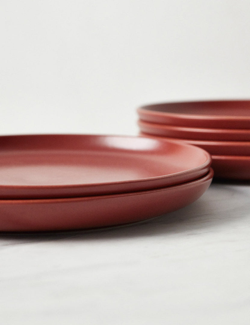 #color::cayenne #style::salad-plates--set-of-6